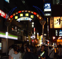 Kabukicho at night