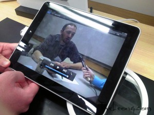 Kieran Farr interview on the iPad